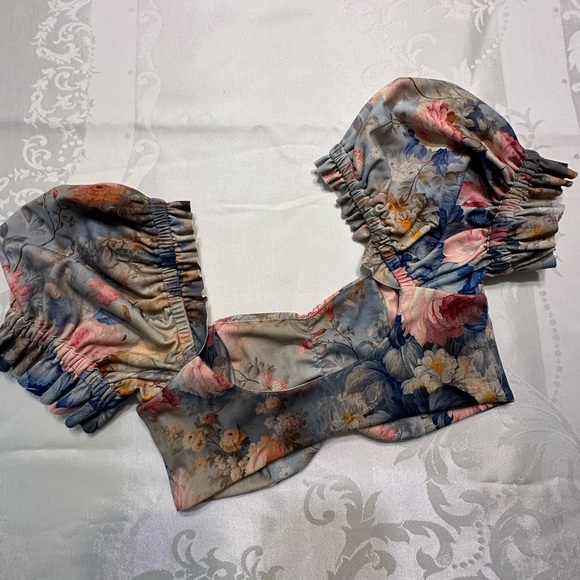 Selkie The Chateau Paper Babydoll Bikini Top